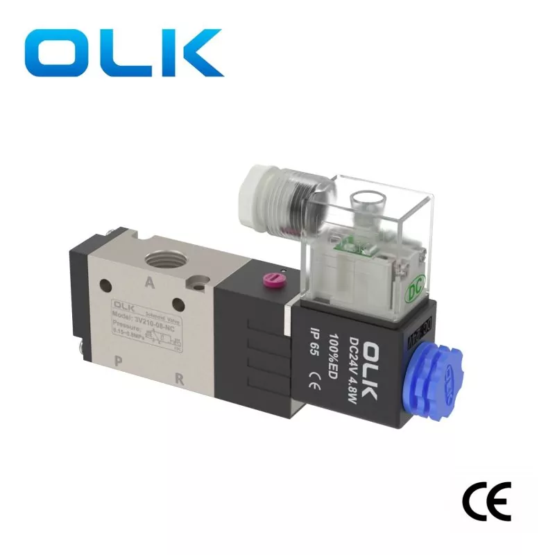 3-Wege-Magnetventil der Serie 3v200