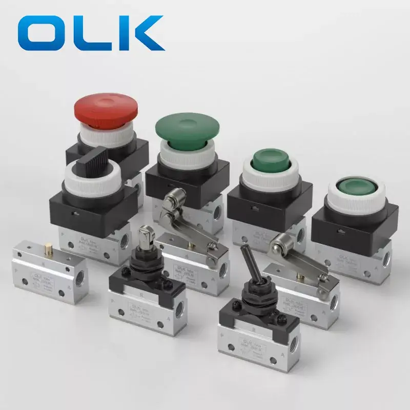 CM3 2-Positionen-3-Wege-Mechanische Knopfventile
